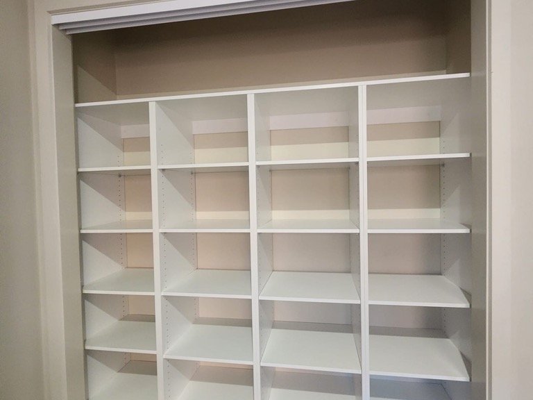 Custom wardrobe interior